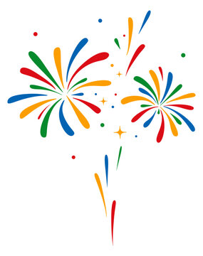 FEU D'ARTIFICE COLOR&Eacute;