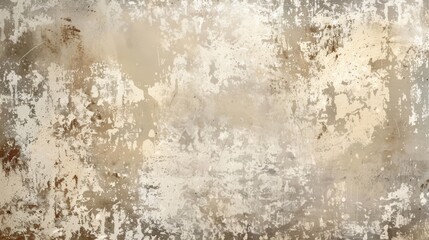 Beige background with rough texture and distressed look.