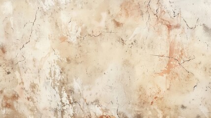Beige background with subtle grunge effects and aged texture.