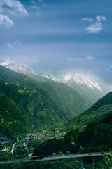 Naklejka premium Mountain