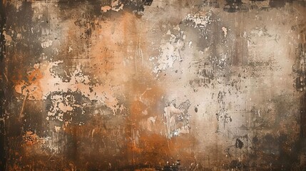 Rustic brown background with a vintage feel and grunge marks.