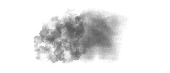 Grey Cloud Sky cut out from white