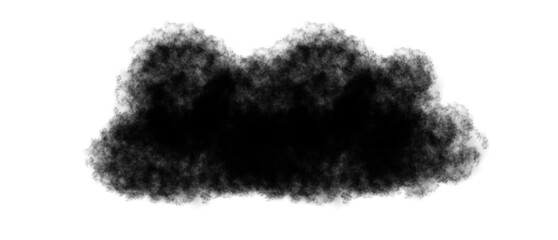 Black Cloud cut out backgrounds