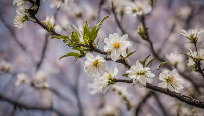Obraz premium blooming tree