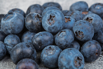 Blueberry fruit, fresh and healthy food
