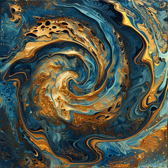 Dive into the mesmerizing world of ,Color Flow,a captivating painting that resembles the rhythmic waves of the ocean, brought ,A captivating and detailed visualization of a spiral fractal design