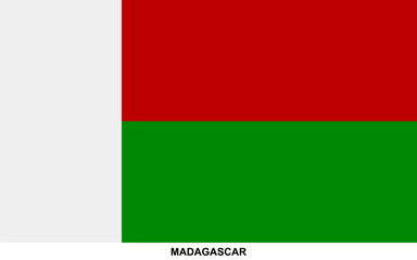 Flag of MADAGASCAR, MADAGASCAR national flag