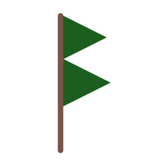 blank road sign isolated