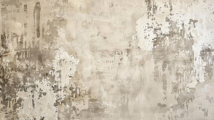 Obraz premium Distressed beige background with subtle texture and wear.