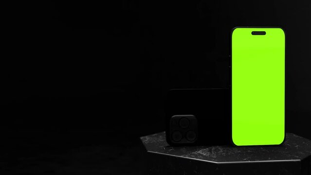 Realistic 3D Render iPhone Mockup