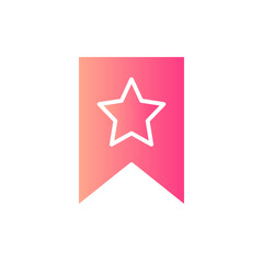 bookmark gradient icon