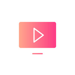 vidio gradient icon