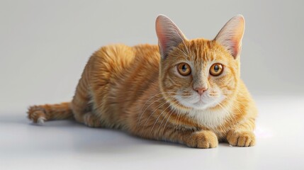 Gatto soriano sdraiato
Disponibile sfondo trasparente