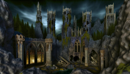 Fantastyczne światy wyśnione przy jesiennej szarudze.