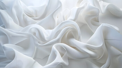 Obraz premium white abstract modern background design. Generative AI.