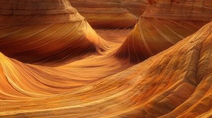 Canyon wave. Grand Canyon. Beautiful landscape for design. Nature and travel concept.