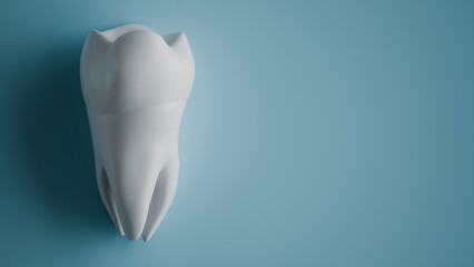 3D Rendering of a Tooth