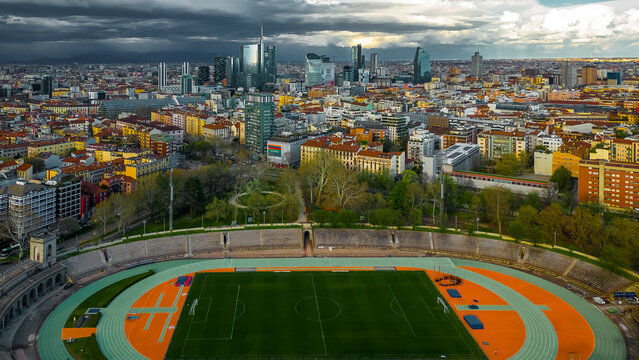 Arena Civica Gianni Brera, in Sempione Park, Milan, Italy