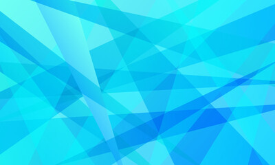 abstract blue fractal geometric triangle polygon shape background