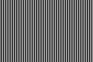 Obraz premium Black vertical line pattern on white background.Classic wallpaper.Flat design.Horizontal paper.Vector illustration isolated on white background.Texture or surface