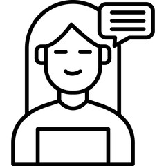 Talkative Icon