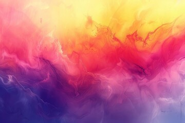 Vibrant abstract watercolor background with warm and cool colors blending seamlessly, creating a stunning artistic effect.