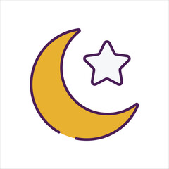 Muslim vector icon