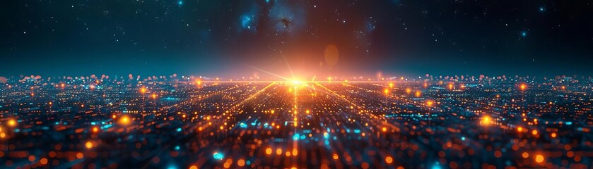 The vast expanse of the digital universe is a sight to behold