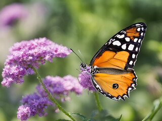 butterfly on flower
