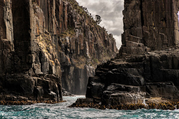 The Bruny Stack, Bruny Island, Tasmania, Australia