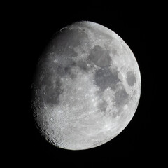 Moon in the night sky