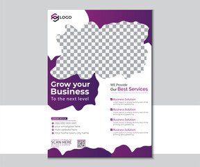 modern flyer design 