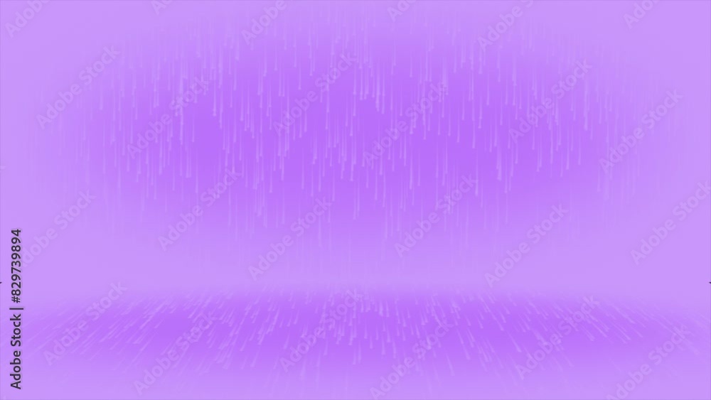 Poster purple color particles 3d space moving upwards slowly abstract particles background