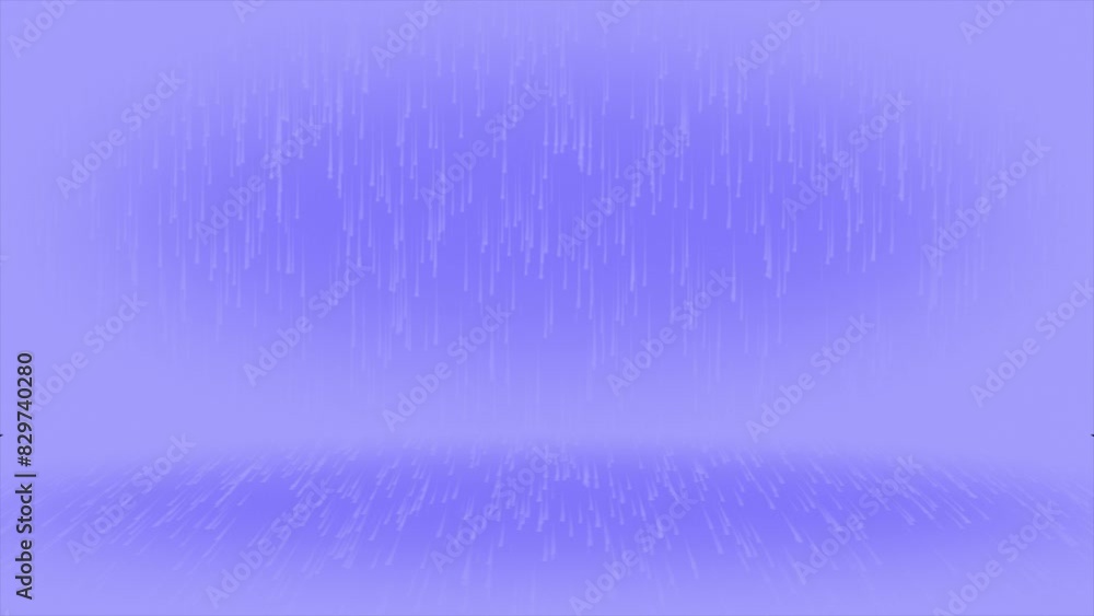 Poster blue color particles 3d space moving upwards slowly abstract particles background