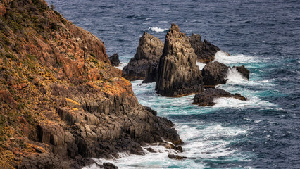 View from Cape Bruny Lighthouse, Bruny Island, Tasmania, Australia