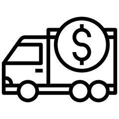 PAYMENT,parcel,delivery,package,box,money,deliverytruck.svg