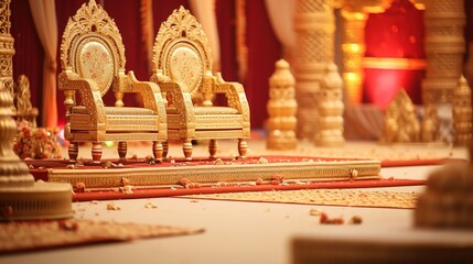 Fototapeta premium wedding stage