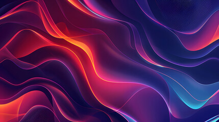 Obraz premium Abstract background with dynamic effect. Modern pattern. Vector illustration for design. Generative AI.