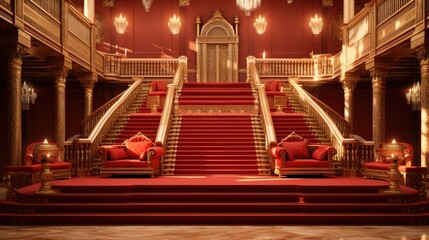 Obraz premium interior of a wedding hall