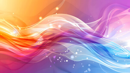 Abstract colorful background Vector design. Generative AI.