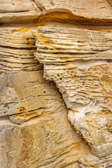 Patterns in weathered sandstone, Adventure Bay, Tasmania, Australia