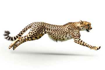 Cheetah Running at High Speed With Motion Blur Effect