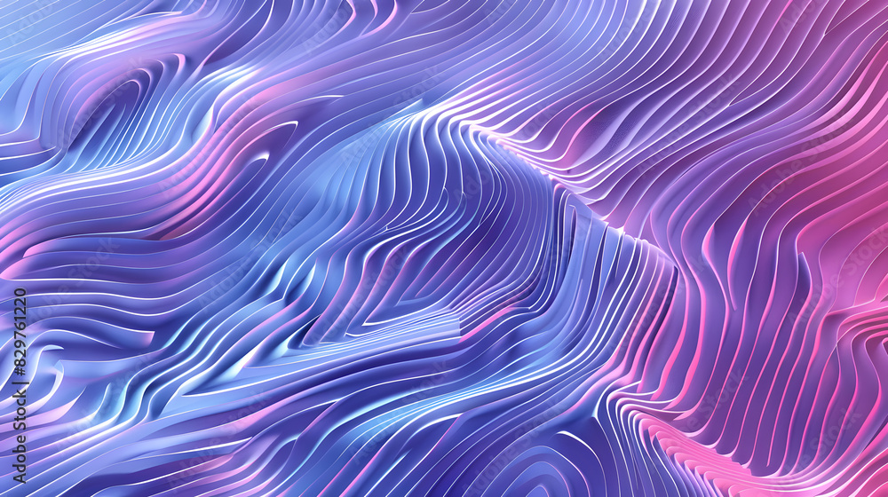 Poster abstract duotone lines background design. generative ai.