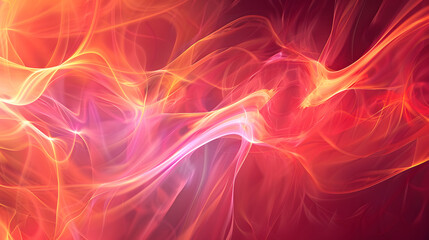 Abstract Fractal Background. Generative AI.