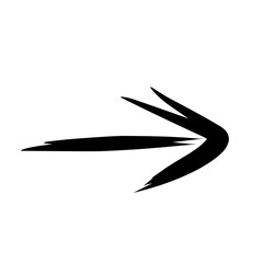 Obraz premium Arrow sketch