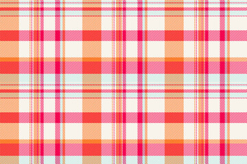 Background fabric plaid of tartan texture pattern with a check textile vector seamless.
