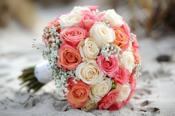 bridal wedding bouquet flowers professional photography