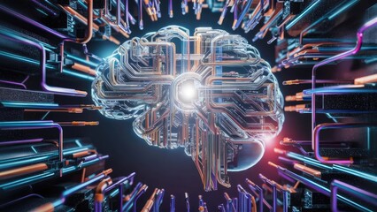 AI Mind Mapping Graphic Representation