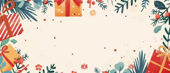 Obraz premium Creative greeting cards blank template illustration of Halloween Costume