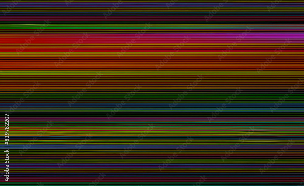 Poster scan lines pattern in multicolor abstract background